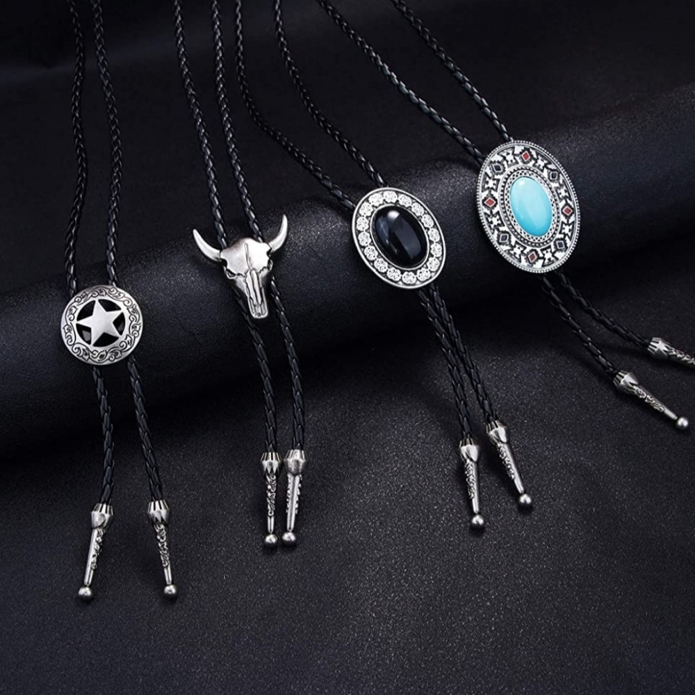 Set of 4 bolo. Ties